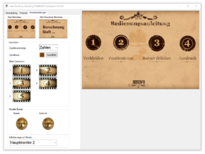 Insta-Booth Grundeinstellung Retro